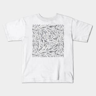 Watercolour Seal and Sea Lions Kids T-Shirt